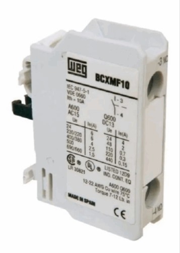 weg bloque auxiliar de contacto