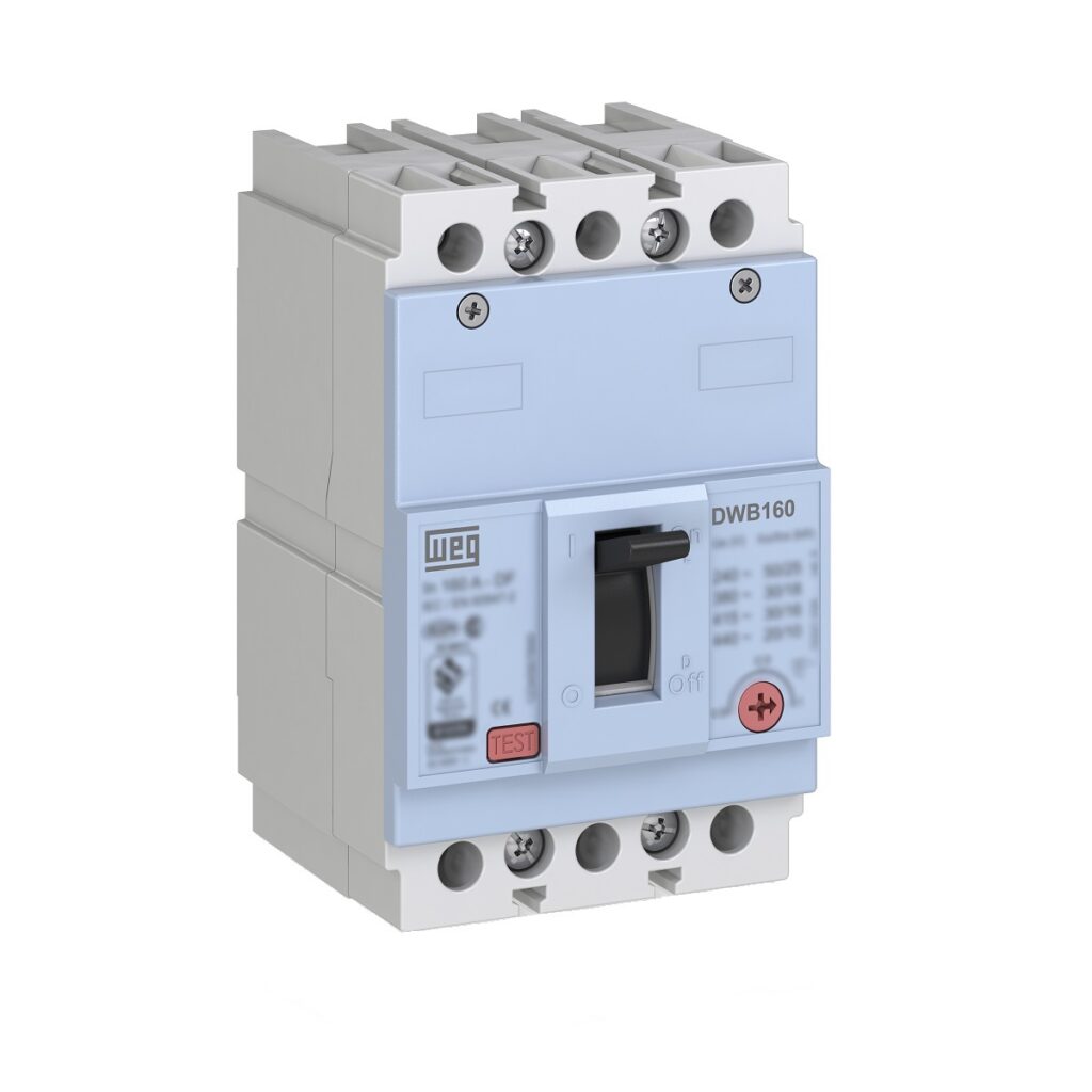 INTERRUPTOR TERMOMAGNÉTICO WEG DWB160B125-3DX 125A 3polos