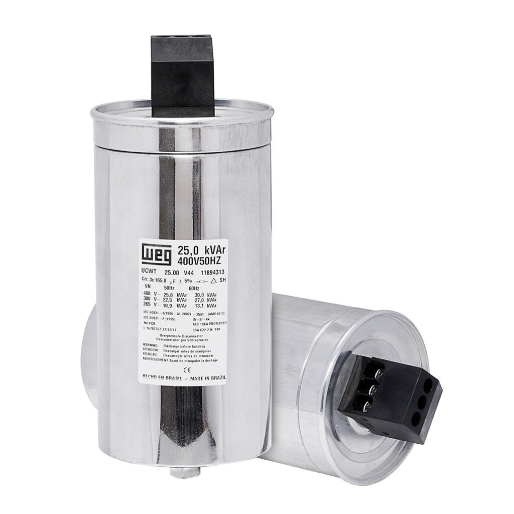 UNIDAD CAPACITIVA WEG TRIFÁSICA 25 Kvar 480vca UCWT25V53