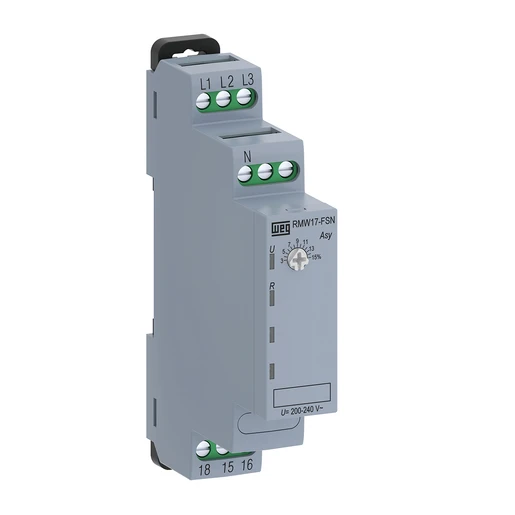 Relé Monitor de Tension Weg RMW17-FSN01D97 380-480 Vca